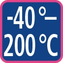 -40 - 200 C