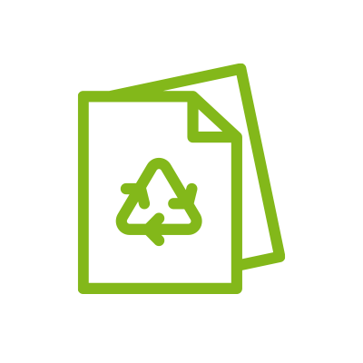 RUD Recycled Paper Icon